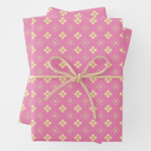 Japanische Hanabishi-Blume-Muster