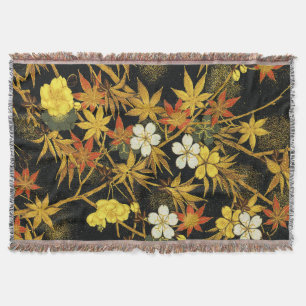 Japanische Herbstblätter Antique Botanical Decke