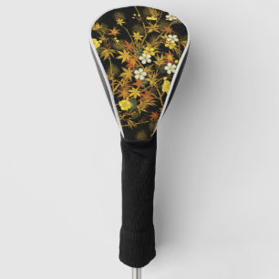 Japanische Herbstblätter Antique Botanical Golf Headcover