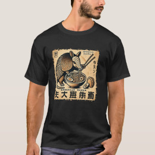 Japanische Höhlenkunst Nudelliebhaber Wildlife Gür T-Shirt