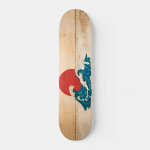 Japanische Holzbohle Skateboard