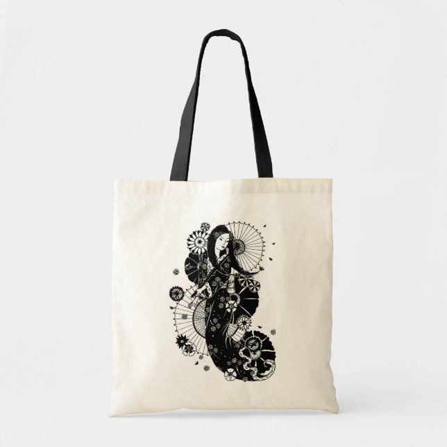 Japanische Inspirations-Tasche Tragetasche (Vorne)
