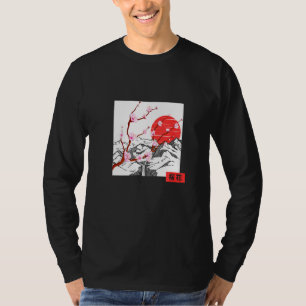 Japanische Japan Blume  Sakura Kirschblüte T-Shirt