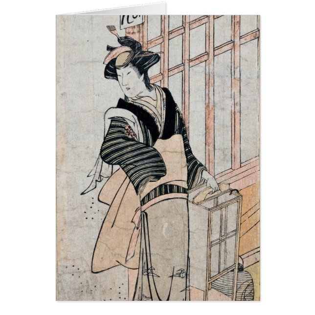 Japanische Kabuki Theaterkarten (Vorne)