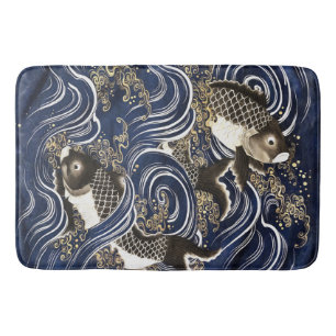 Japanische Karpfen Bath Mat Badematte