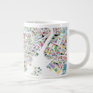 Japanische Karte Tokio Jumbo-Tasse