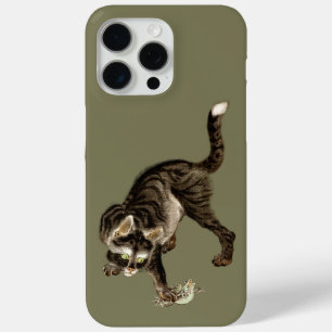 Japanische Katze fängt einen Frosch Case-Mate iPhone Hülle