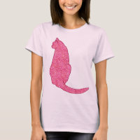 Japanische Katze - Fuchsia Pink Batik