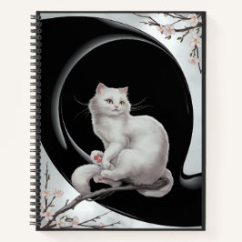 Japanische Katze im ukio-Stil Notizbuch