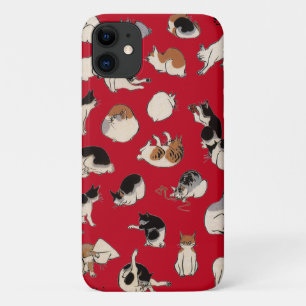 Japanische Katzen (farbänderbar) Case-Mate iPhone Hülle