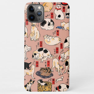 Japanische Katzen Ukiyo-e Funny kitty iPhone 11Pro Max Hülle