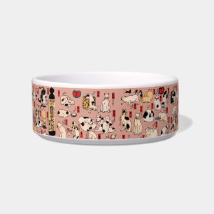 Japanische Katzen Ukiyo-e Funny kitty Napf