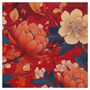 Japanische Kimono-inspirierte Ware Stoff