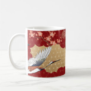 Japanische Kimono-Kirschblüten Kaffeetasse