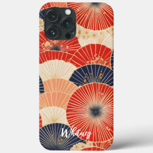 Japanische Kimono Muster Umbrellas Name Case-Mate iPhone Hülle