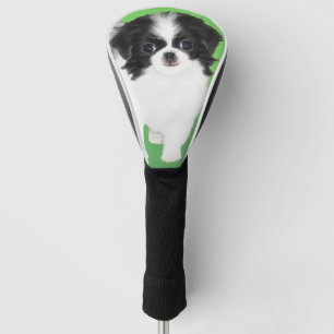 Japanische Kindermalerei - Original Hundekunst Golf Headcover