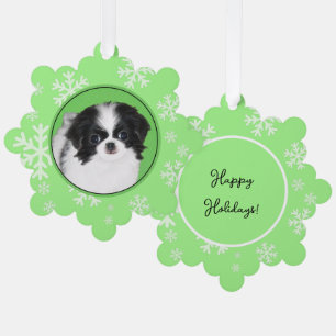 Japanische Kinofilme - Hundekunst Ornament Karte