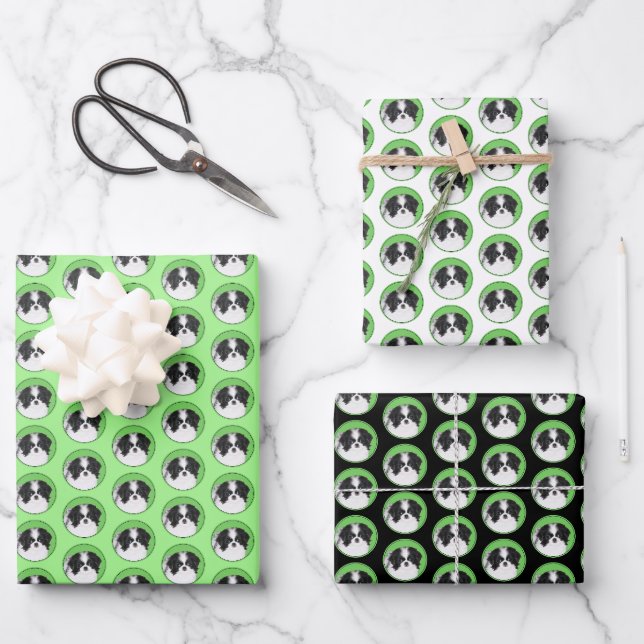 Japanische Kinofilme - Original Hundeschichte Geschenkpapier Set (Vorderseite)