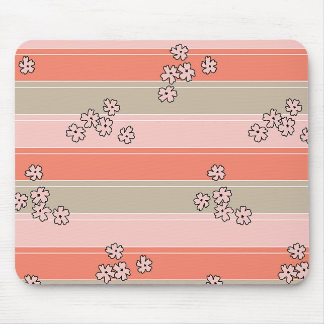 Japanische Kirschblüte Mousepad (Vorne)