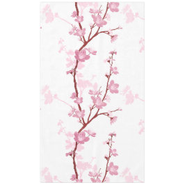 Japanische Kirschblüte, sanfte rosa Blume, Tischdecke