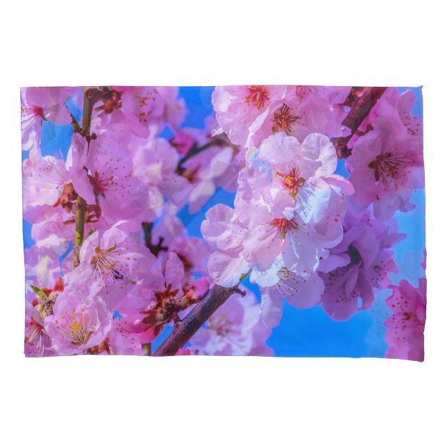 Japanische Kirschblüten 13 Kissenbezug (Vorderseite)