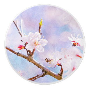 Japanische Kirsche - Sakura in Bloom Keramikknauf