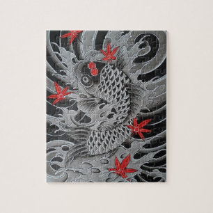 Japanische Koi-Fische