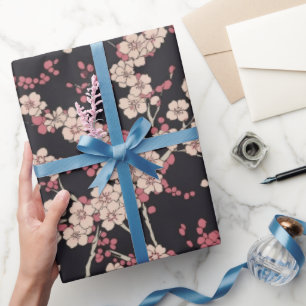 Japanische Koi-Fische Sakura-Muster Geschenkpapier