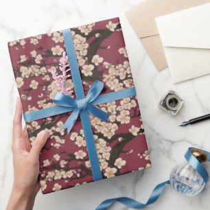 Japanische Koi-Fische Sakura-Muster  Geschenkpapier