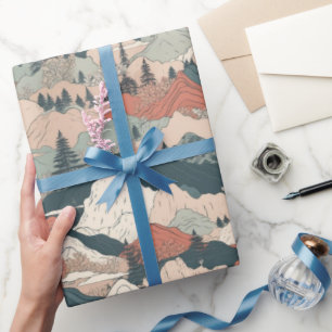 Japanische Koi-Fische Sakura-Muster Geschenkpapier