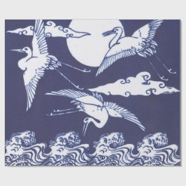 JAPANISCHE KRAKANE IN BLAUER EINPACKPAPIER