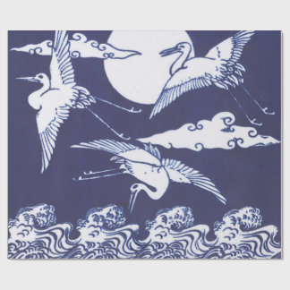 JAPANISCHE KRAKANE IN BLAUER EINPACKPAPIER