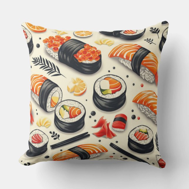Japanische Küche, Brötchen, Sushi, Sushi, Sojabohn Kissen (Vorderseite)