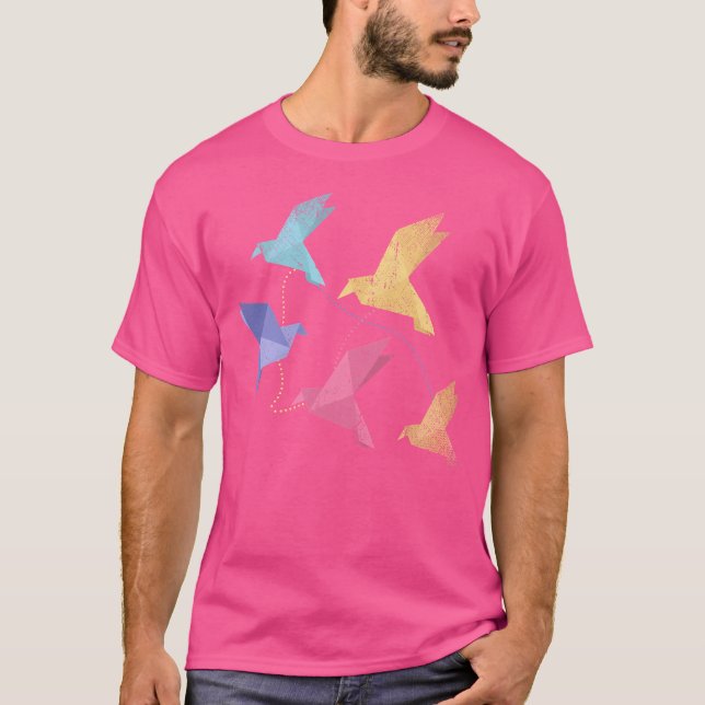 Japanische Kultur Kunst Origami Master Geschenk fa T-Shirt (Vorderseite)