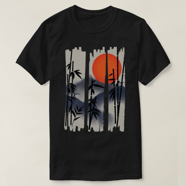 Japanische Kultur T-Shirt (Design vorne)