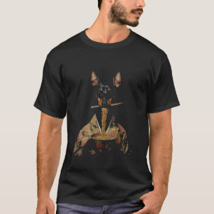 Japanische Kunst Dobermann Pinscher isst Ramen-Nud T-Shirt