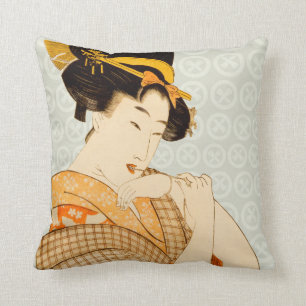 Japanische Kunst-Entwurfs-Wurfs-Kissen Kissen