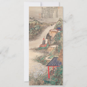 Japanische Kunst individuelle Einladungen