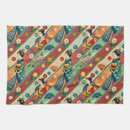 Japanische Kunst Kimono Geschirrtuch