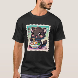 Japanische Kunst Mt. Fuji Nudelliebhaber Junger Ti T-Shirt