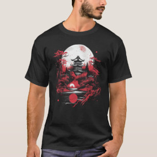 Japanische Kunst Nihonga Traditionelle japanische  T-Shirt