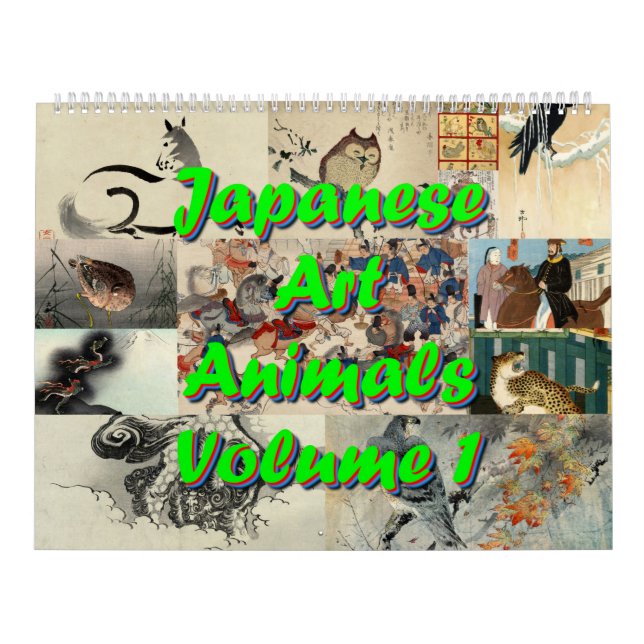 Japanische Kunst - Tiere Band 1 Kalender (Titelbild)