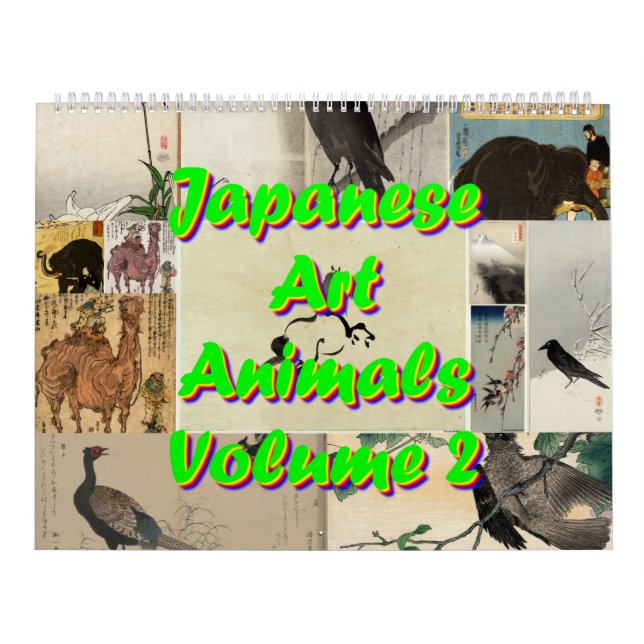 Japanische Kunst - Tiere Band 2 Kalender (Titelbild)