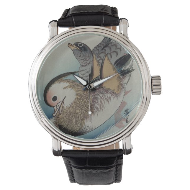 Japanische Kunstuhren Armbanduhr (Vorderseite)