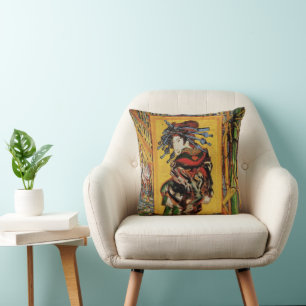 Japanische Kurtisane Oiran von Vincent van Gogh Kissen