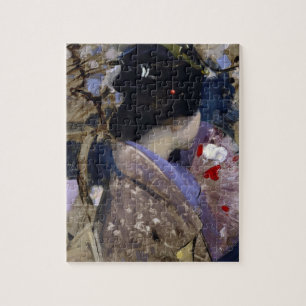 Japanische Lady mit einem Fan von George Henry