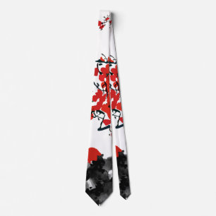 Japanische Landschaft Neck Tie Krawatte