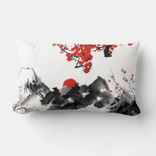 Japanische Landschaftspatze Lendenkissen