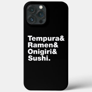japanische Lebensmittel Tempura & Ramen & Onigiri Case-Mate iPhone Hülle