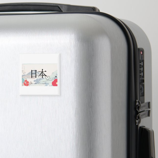 Japanische Liebe Magnet - Nihon Minimalistisch Art (In Situ (Gepäck))